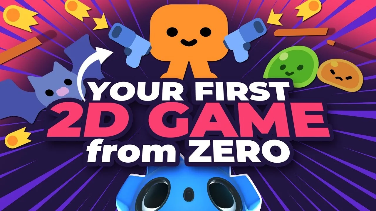 Create your first 2D game from zero in Godot 4