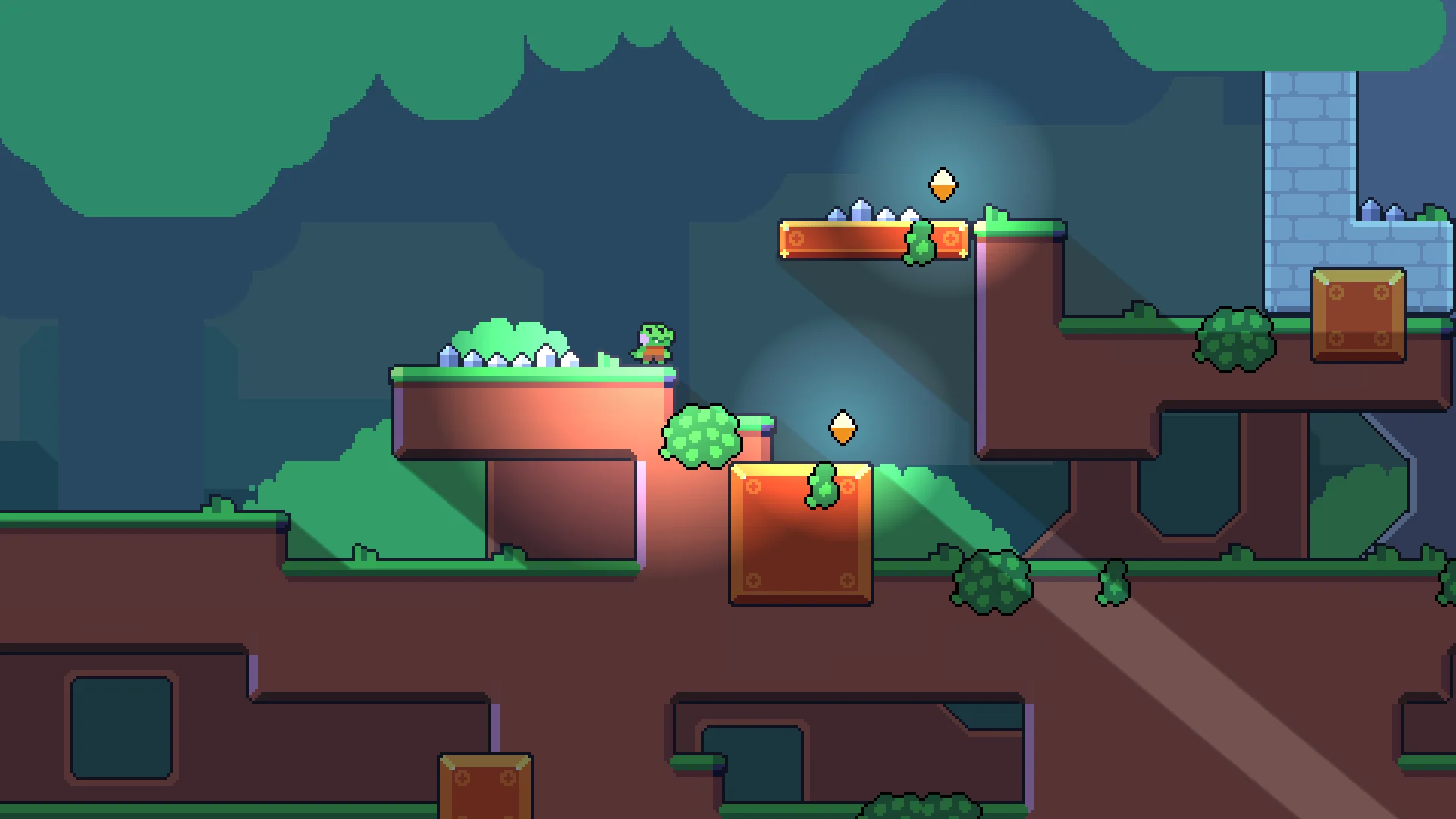 Dynamic 2D lights casting and blending in real time