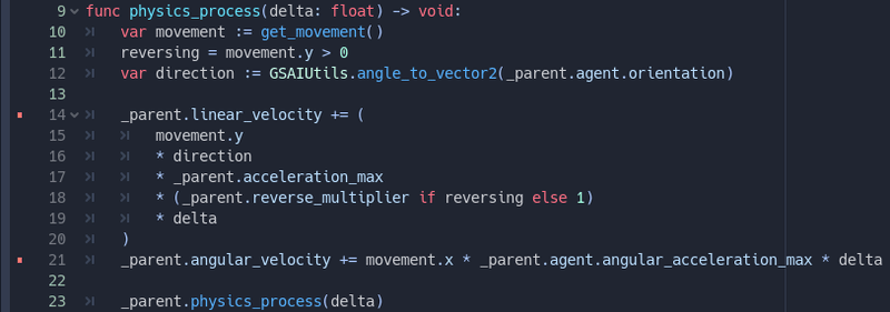 Function with breakpoints