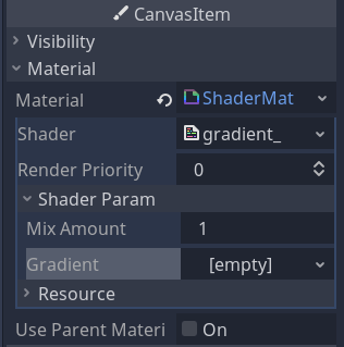 Load the gradient