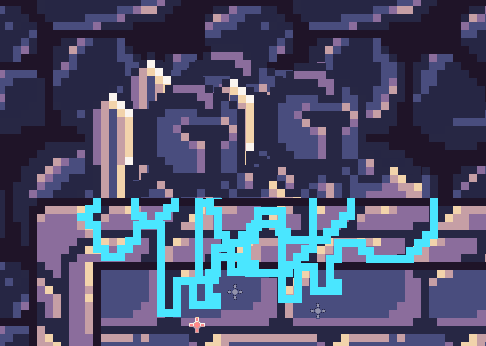Screenshot with multiple guard's outlines overlapping