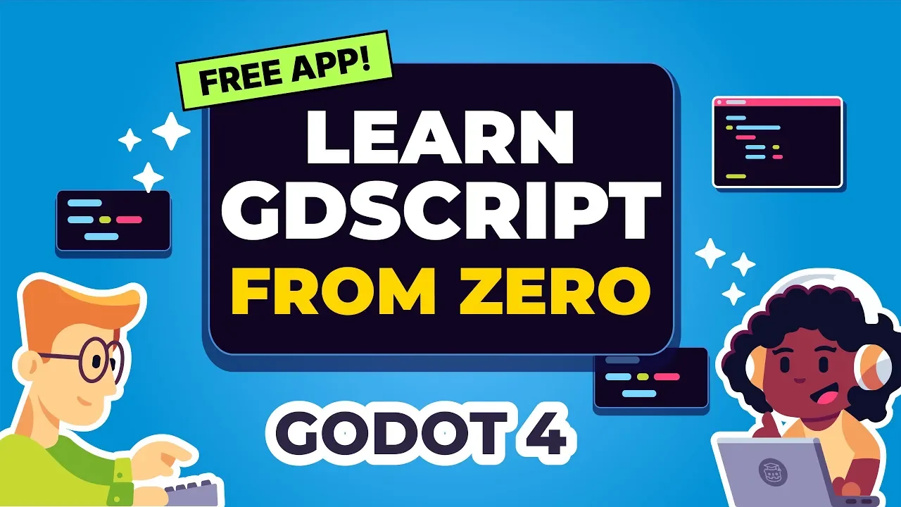 Learn how to code using GDQuest's free web app!
