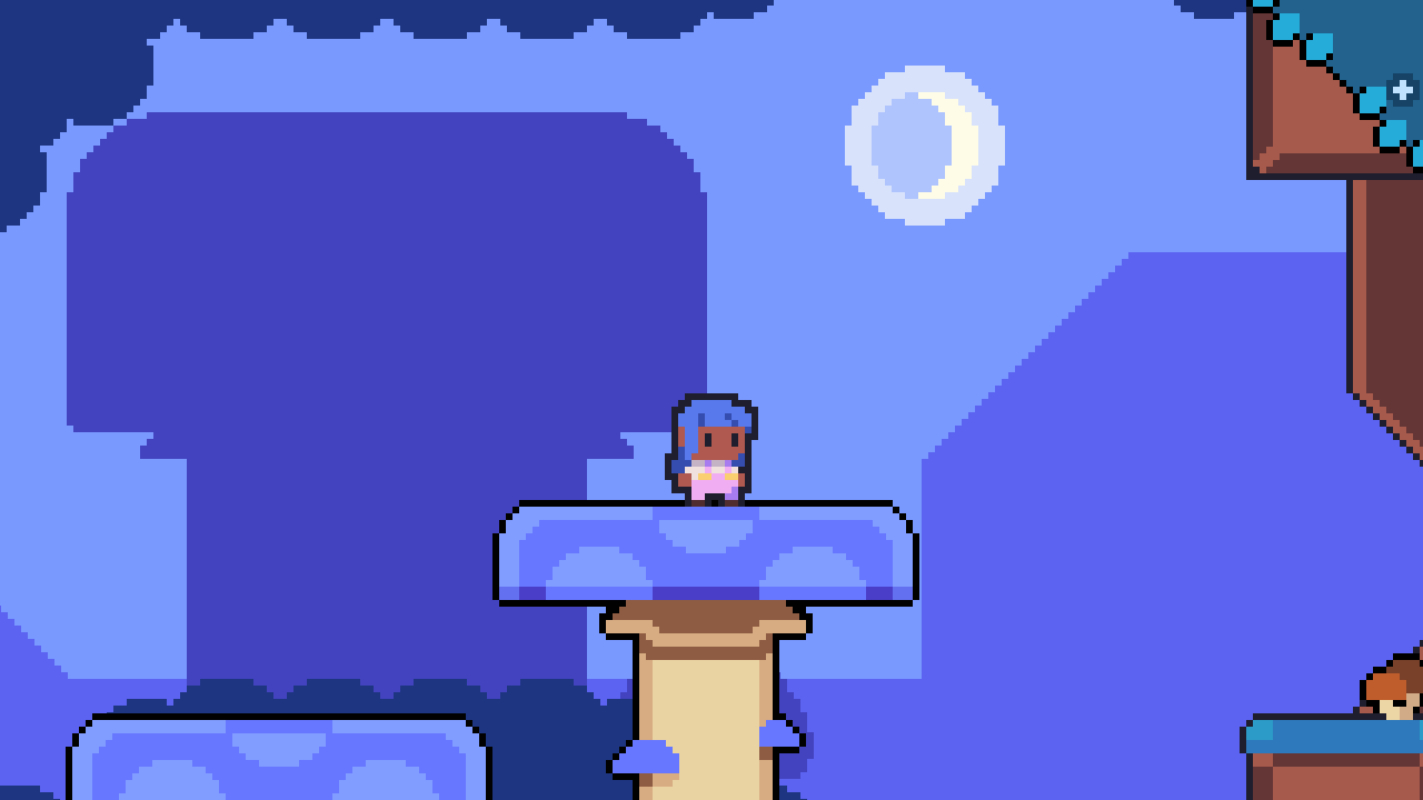 Lucy the pixel art character looking like proper pixel art, with sharp edges